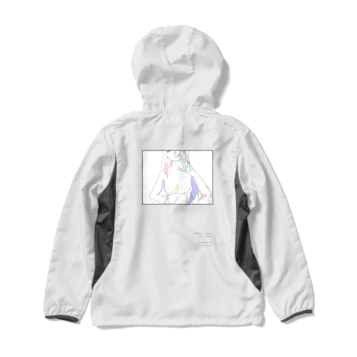 ウインドブレーカー - M - 背面