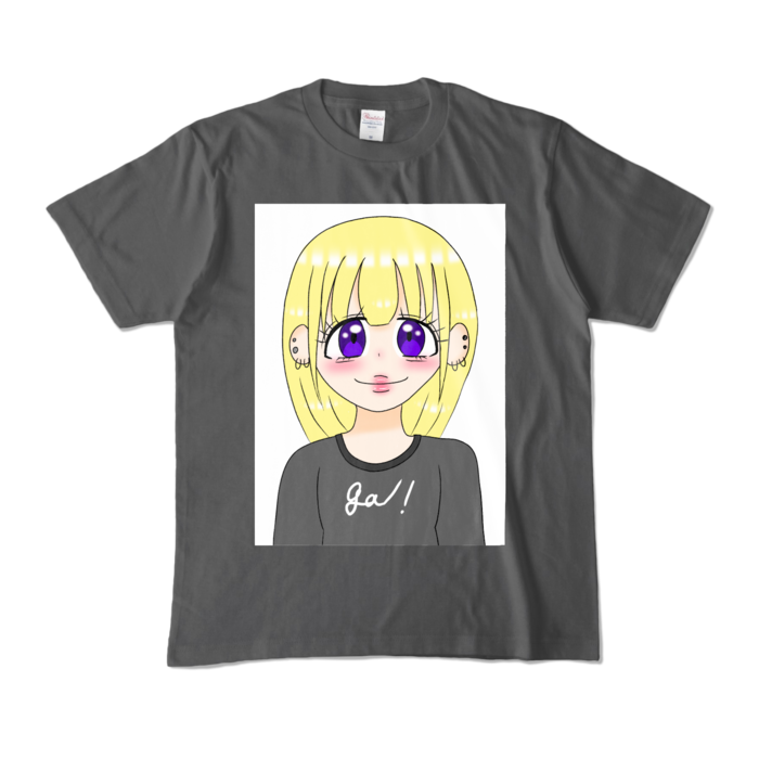 カラーTシャツ - M - チャコール (濃色)