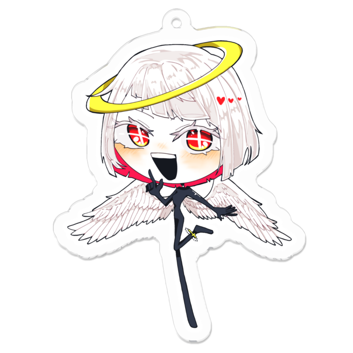アクリルキーホルダー - 70 x 70 (mm)