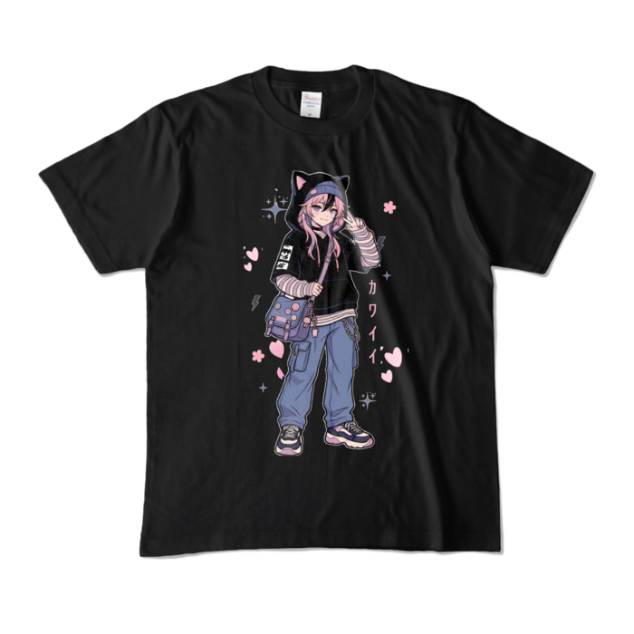 カラーTシャツ - M - ブラック （濃色）
