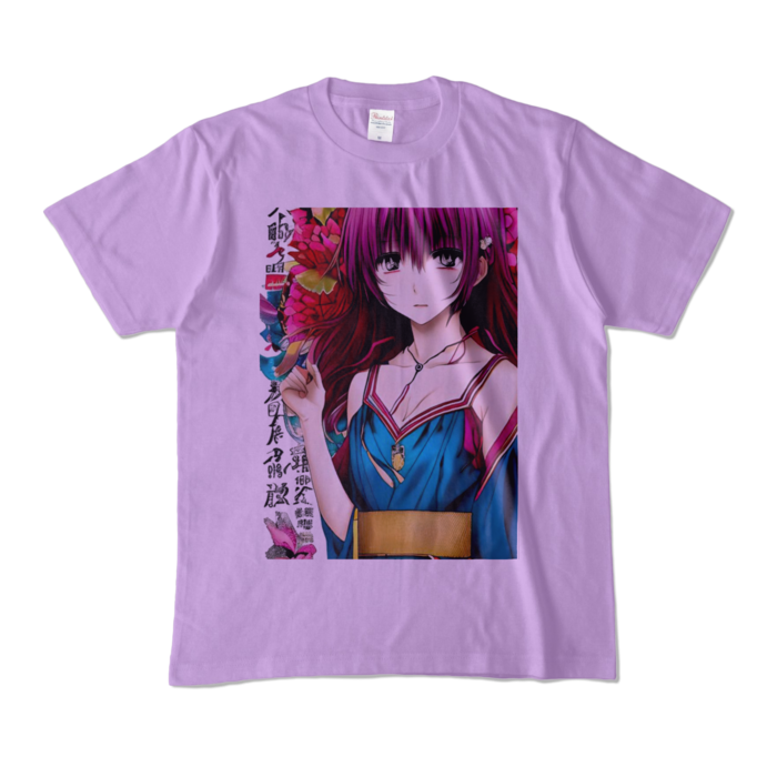 カラーTシャツ - M - ライトパープル (淡色)