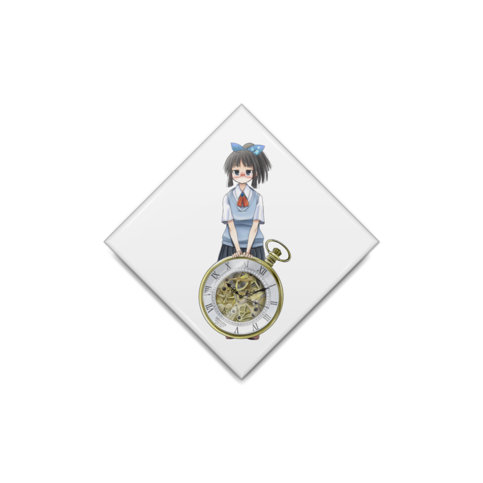 缶バッジ - ひし形40mm