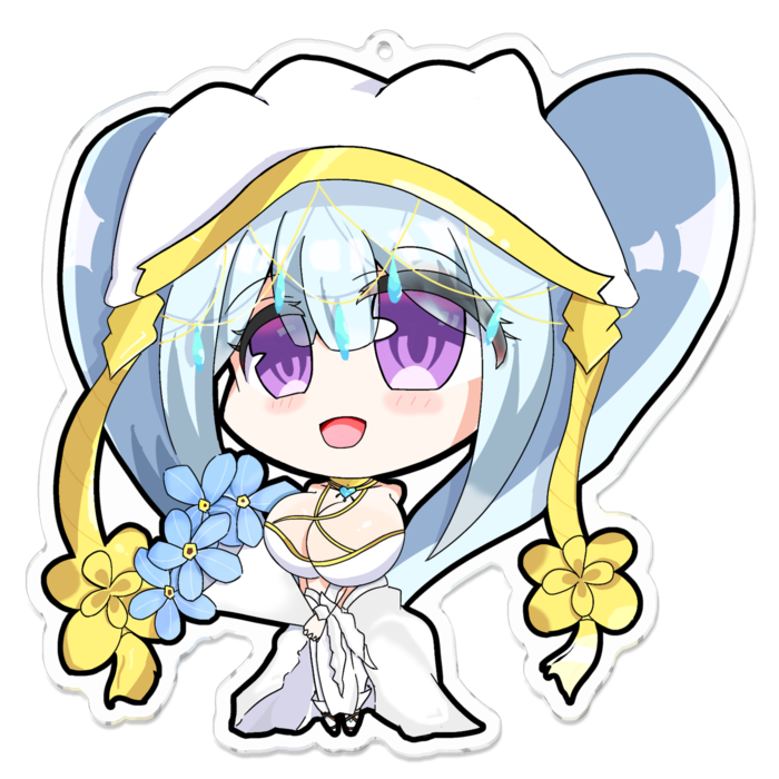 アクリルキーホルダー - 100 x 100 (mm)