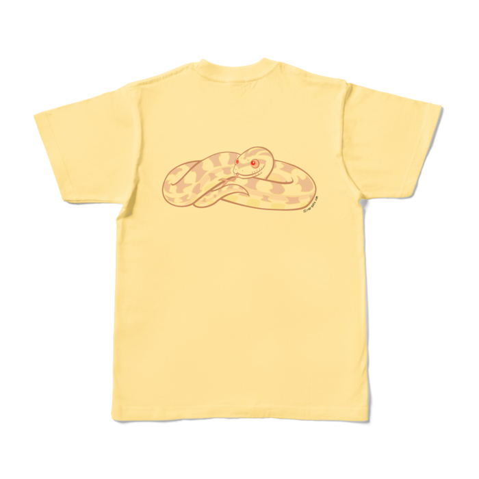 カラーTシャツ - S - ライトイエロー (淡色)