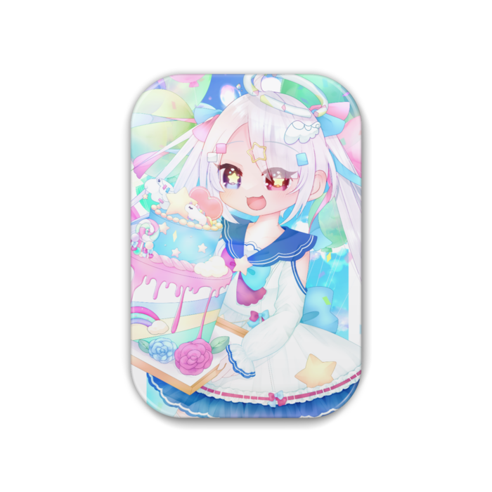 缶バッジ - 角丸 51x76mm