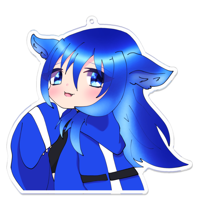 アクリルキーホルダー - 100 x 100 (mm)