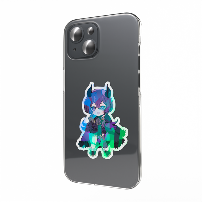 ホログラムスマホステッカー - 縦