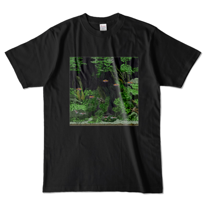 カラーTシャツ - L - ブラック (濃色)