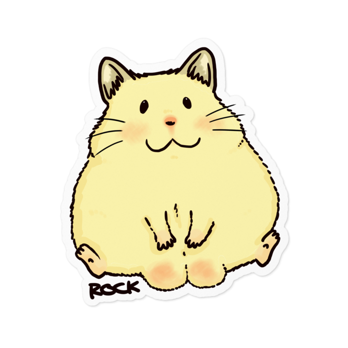 ステッカー - 100 x 100 (mm)