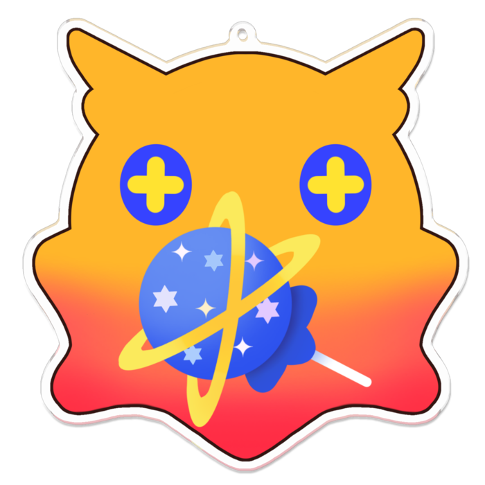 アクリルキーホルダー - 100 x 100 (mm)