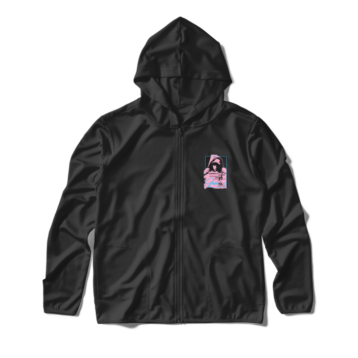 ジップパーカー - M - ブラック