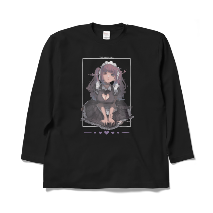 ロングスリーブTシャツ - XL - ブラック