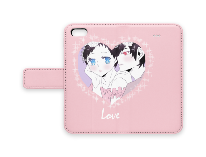 手帳型iPhoneケース - iPhone 5 / 5s / SE - ストラップ穴 なし