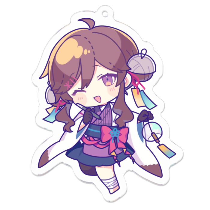 アクリルキーホルダー - 70 x 70 (mm)