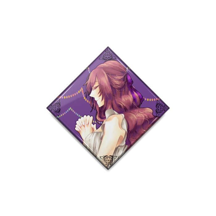 缶バッジ - ひし形40mm