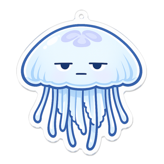 アクリルキーホルダー - 70 x 70 (mm)