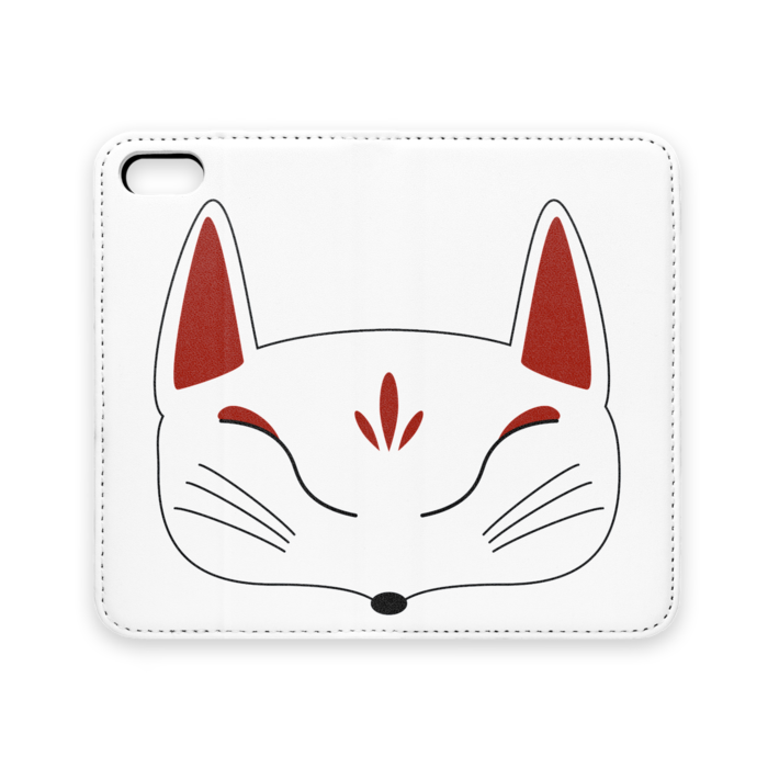 手帳型iPhoneケース（ベルトなし） - iPhone 5 / 5s / SE - ストラップ穴 なし