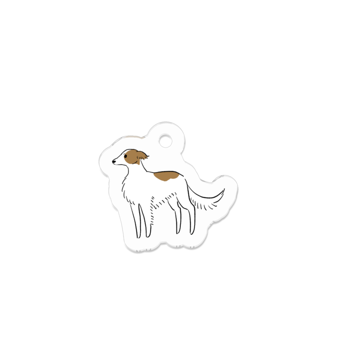 アクリルキーホルダー（コーティング） - 50 x 50 (mm)