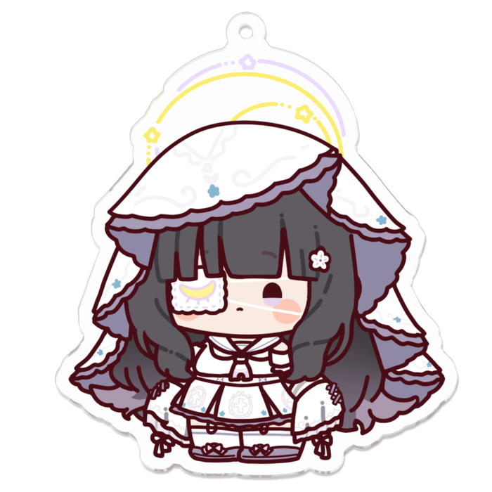 アクリルキーホルダー - 70 x 70 (mm)