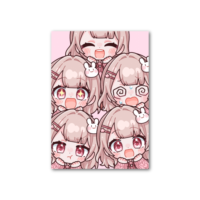 ななぽこフォト風カード(SDキャラ集合)