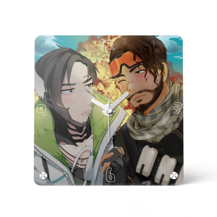 アクリル時計 - 150x150mm