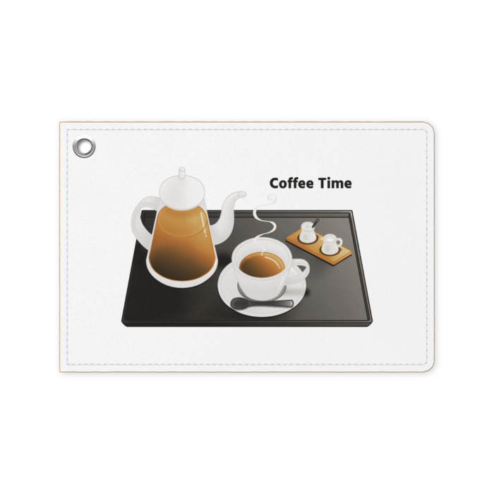 パスケース　白色（ホワイト）