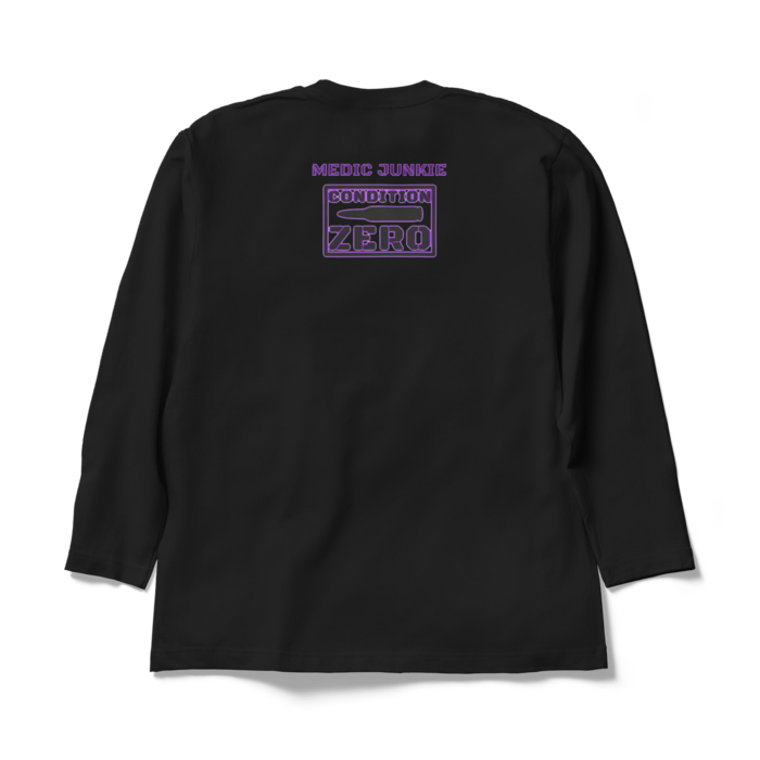 ロングスリーブTシャツ - XL - ブラック