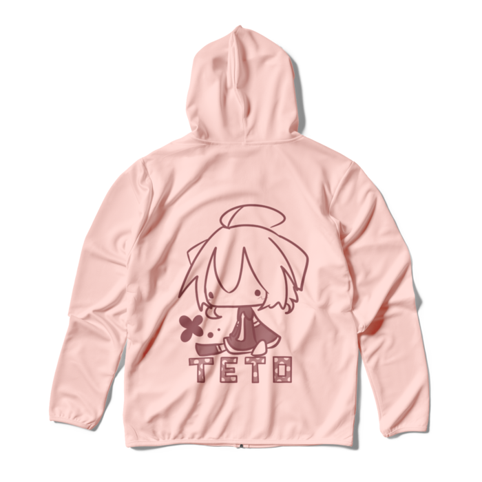 ジップパーカー - M - ライトピンク