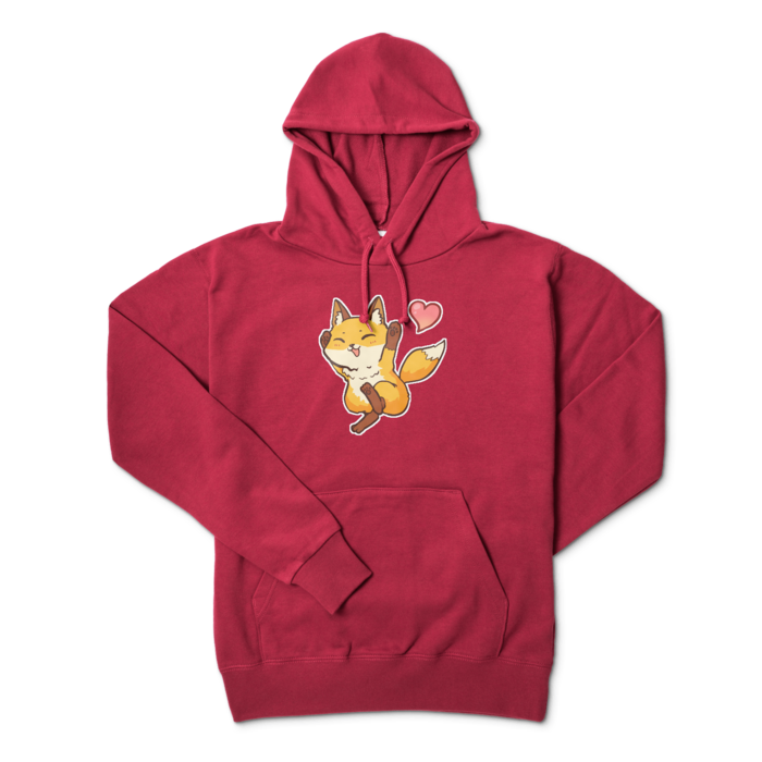 パーカー - L - バーガンディ