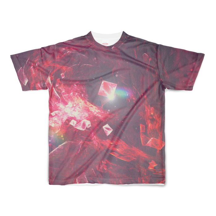 フルグラフィックTシャツ - S - 両面印刷