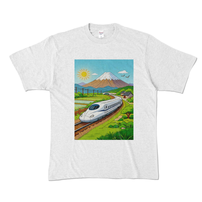 カラーTシャツ - XL - アッシュ (淡色)