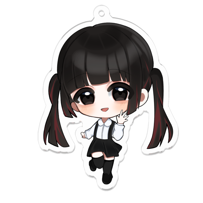 アクリルキーホルダー - 70 x 70 (mm)