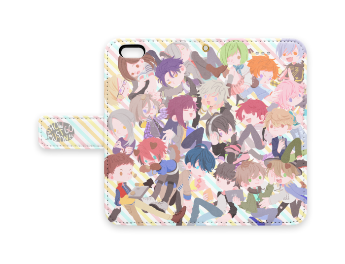 手帳型iPhoneケース - iPhone6 - ストラップ穴 あり
