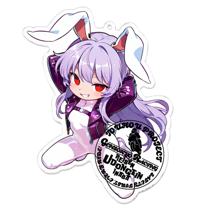 アクリルキーホルダー - 100 x 100 (mm)