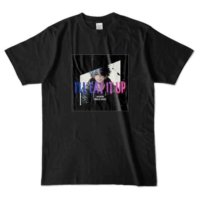 カラーTシャツ - L - ブラック (濃色)