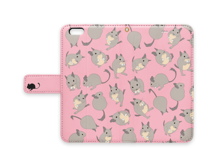 手帳型iPhoneケース - iPhone6 Plus - ピンク
