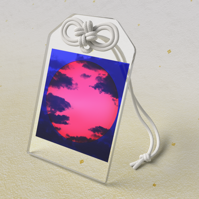 アクリルお守り - 50 × 80mm