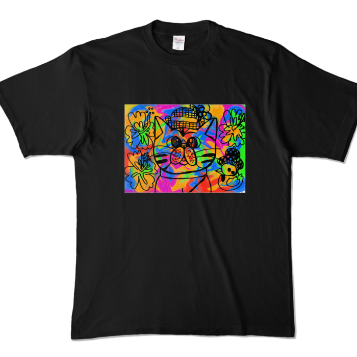 カラーTシャツ - XL - ブラック (濃色)