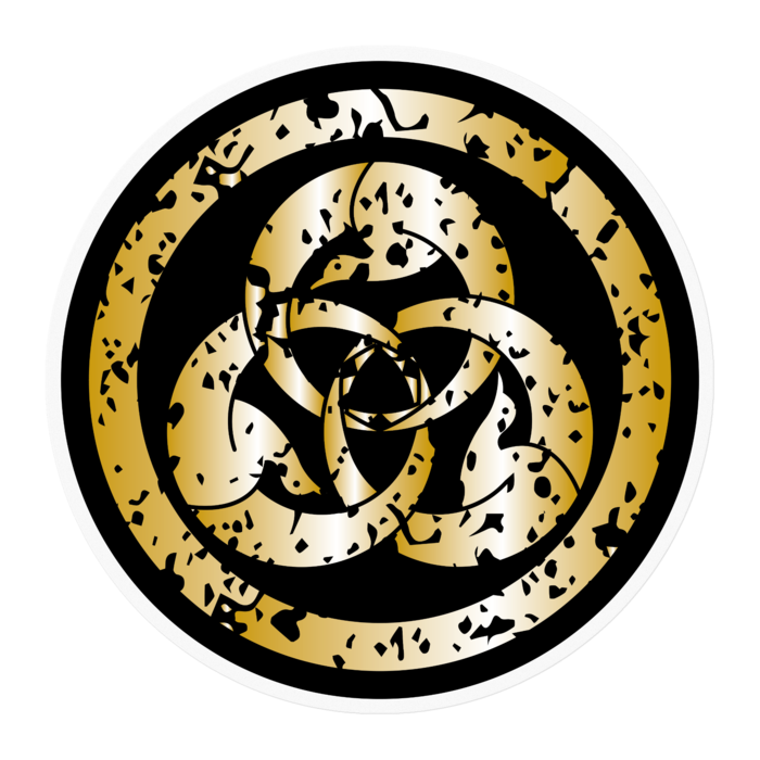 ステッカー - 100 x 100 (mm)