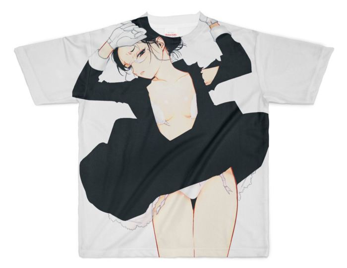 フルグラフィックTシャツ - XL - 正面印刷のみ
