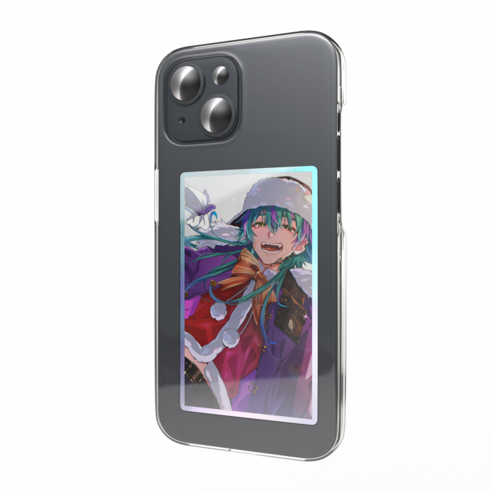 オーロラスマホステッカー - 縦