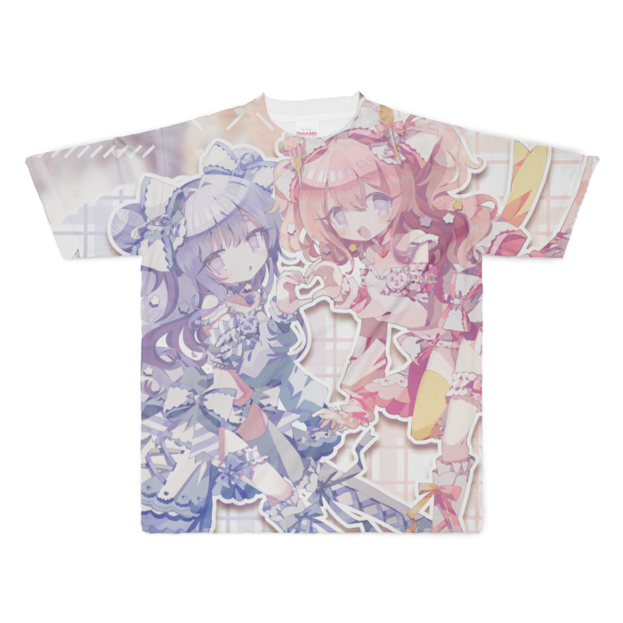 フルグラフィックTシャツ - XL - 正面印刷のみ