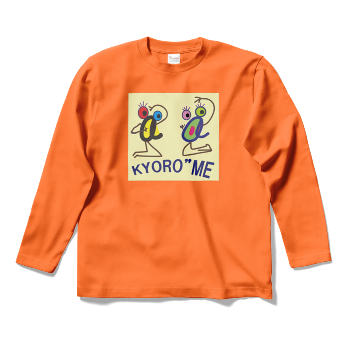 ロングスリーブTシャツ - S - オレンジ