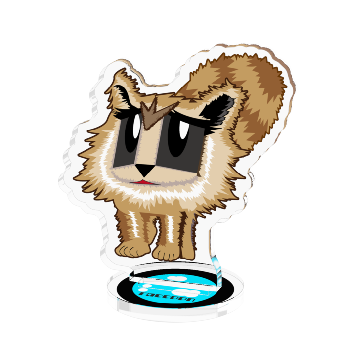 アライグマraccoon カラー アクリルキーホルダー クレーマンストア2号店 Booth