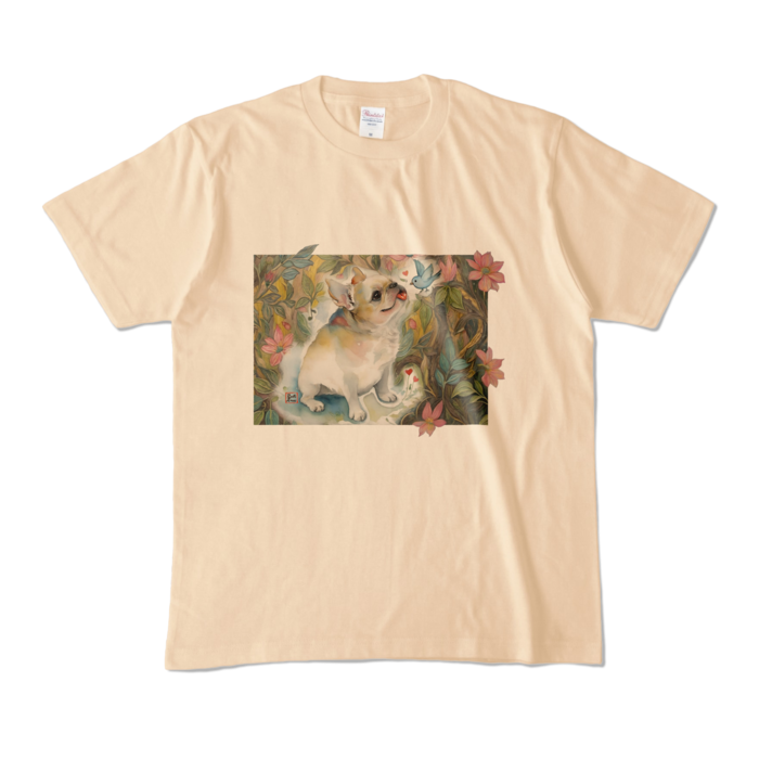 カラーTシャツ - M - ナチュラル (淡色)