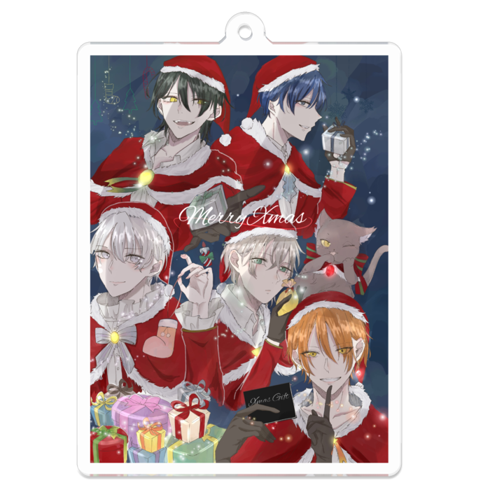 アクリルキーホルダー（コーティング） - 70 x 70 (mm)