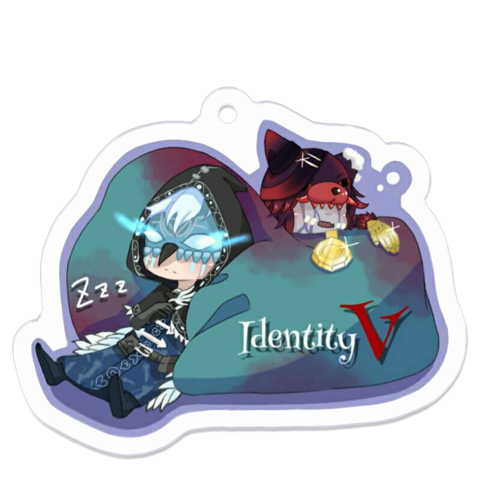 第五人格 Identityv 夜行フクロウと感染のアクリルキーホルダー Tokoshie Shop Booth