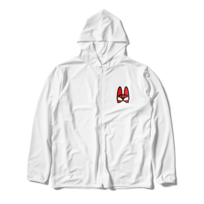 ジップパーカー - XL - ホワイト