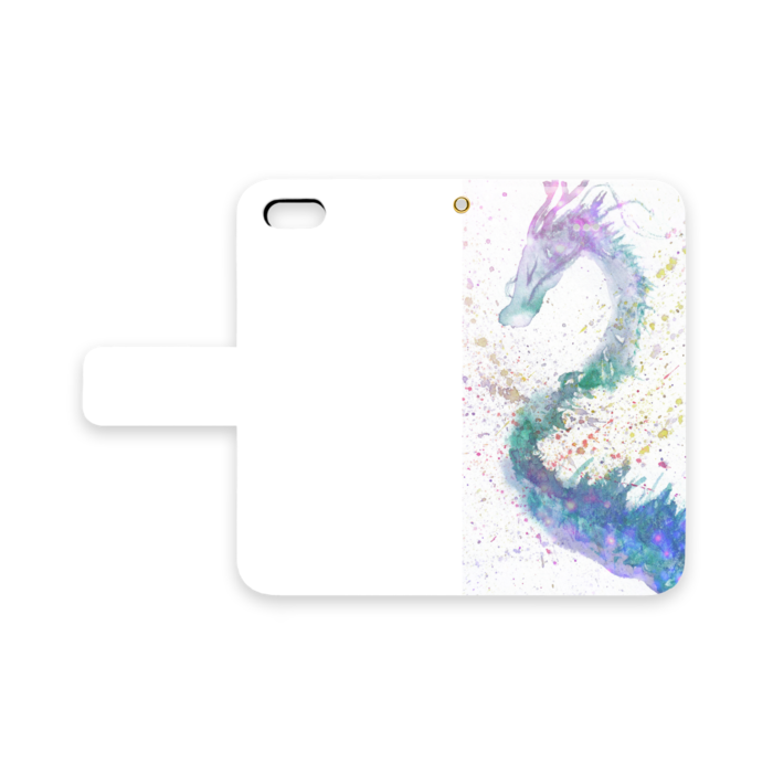 手帳型iPhoneケース - iPhone 5 / 5s / SE - ストラップ穴 あり