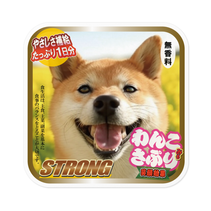 ステッカー - 100 x 100 (mm)